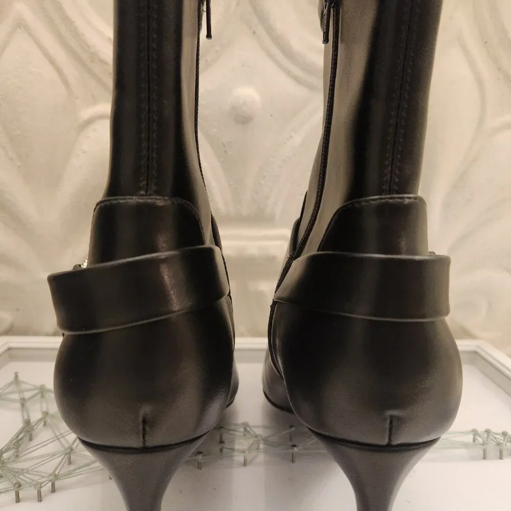 DV Dolce Vita Boots Gavani Black Heeled Boots. NIB. Size 10 - Picture 8 of 12
